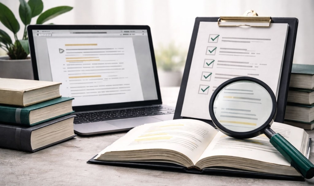 Zitierprüfung Abschlussarbeiten